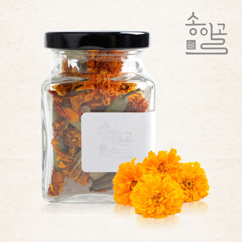 [신사리마을] 메리골드 꽃차 (15g X 3봉 지퍼백)